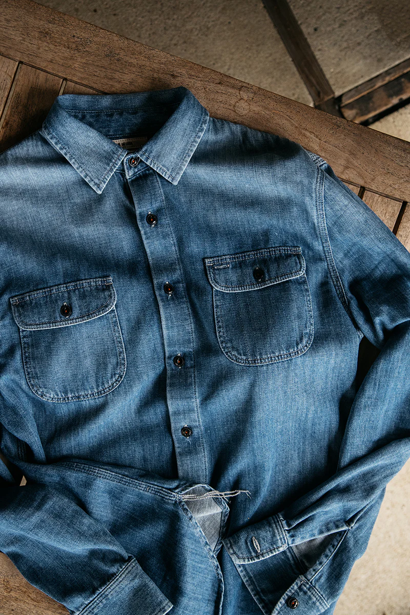 The Brace Shirt 7oz Denim - Dee - Image 4