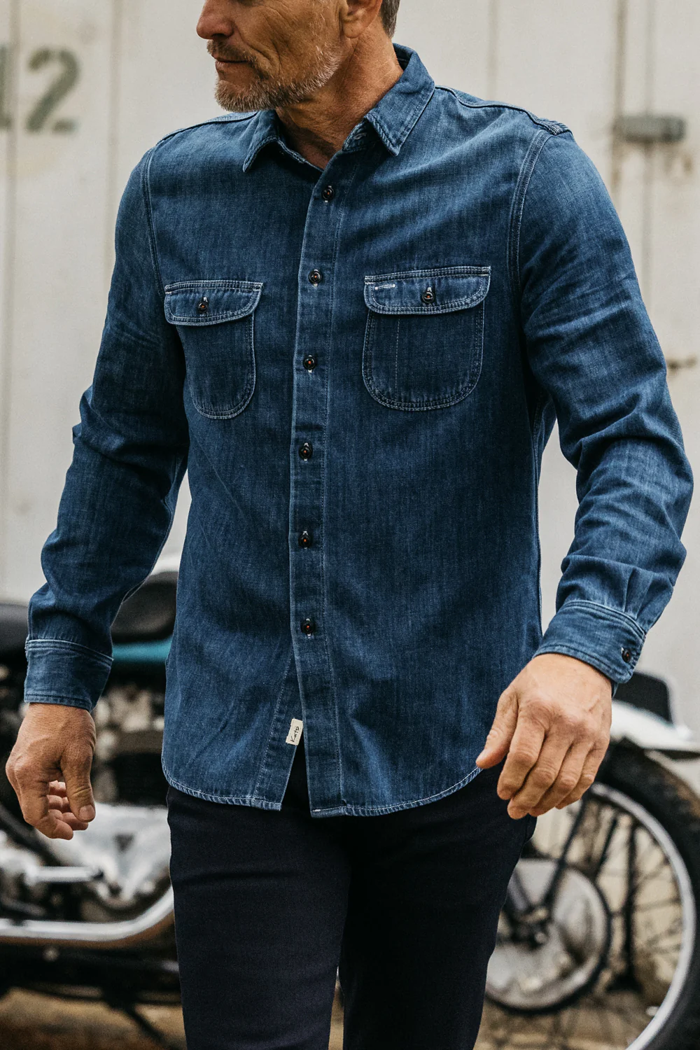 The Brace Shirt 7oz Denim - Dee - Image 6