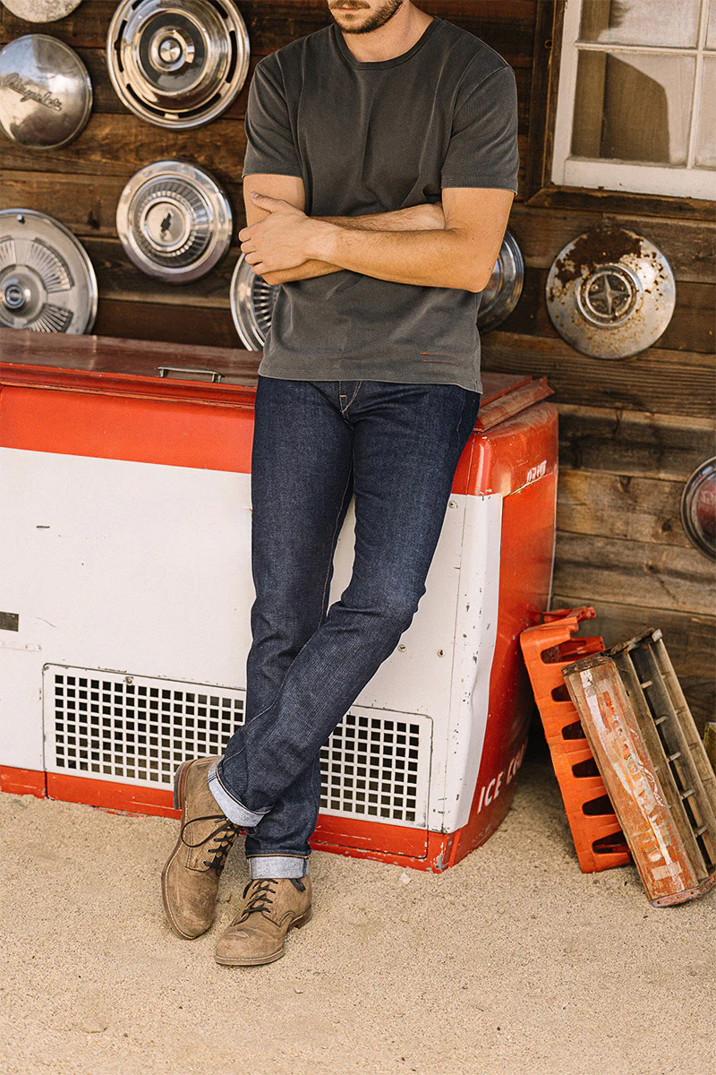 The Pen Slim - Indigo Raw 10.5oz Selvedge - Image 5