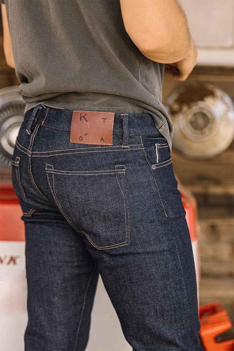 The Pen Slim - Indigo Raw 10.5oz Selvedge - Image 6