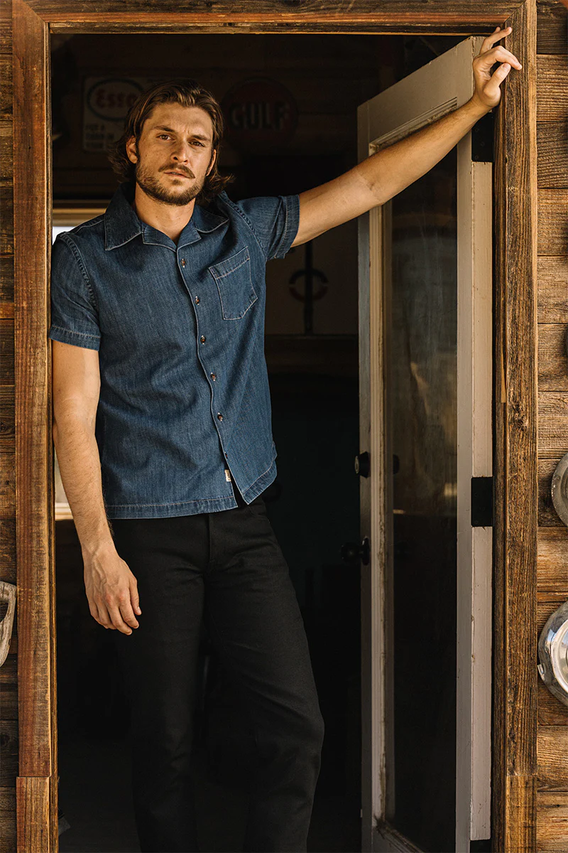 The Pen Slim - Black Raw 10.5oz Selvedge - Image 3