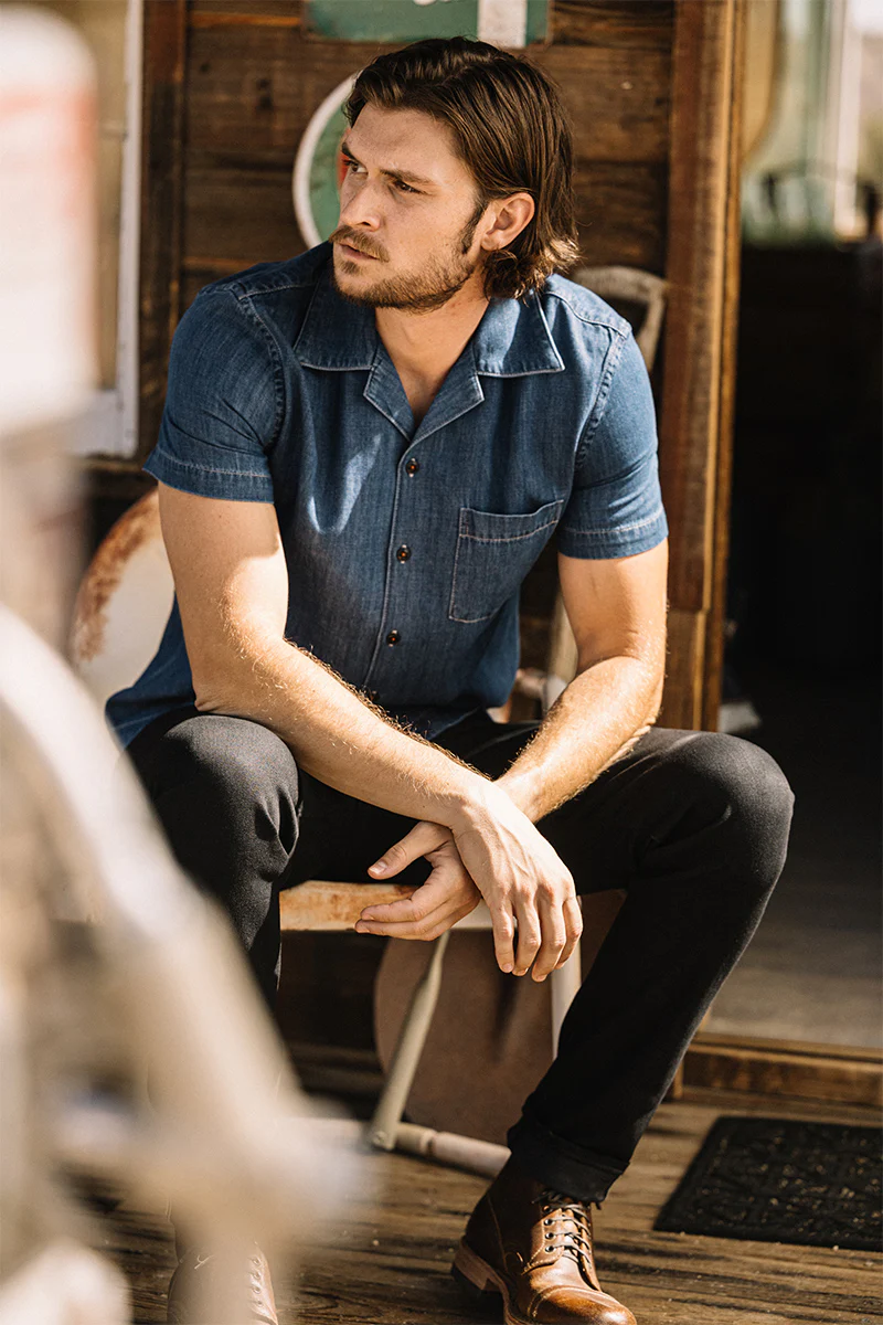 The Pen Slim - Black Raw 10.5oz Selvedge - Image 4