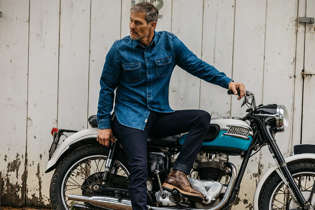 The Pen Slim - Indigo Black Raw 10.5oz Selvedge - Image 3