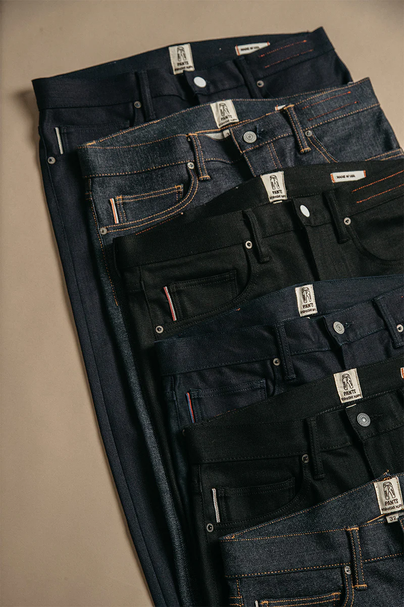 The Pen Slim - Indigo Black Raw 10.5oz Selvedge - Image 6