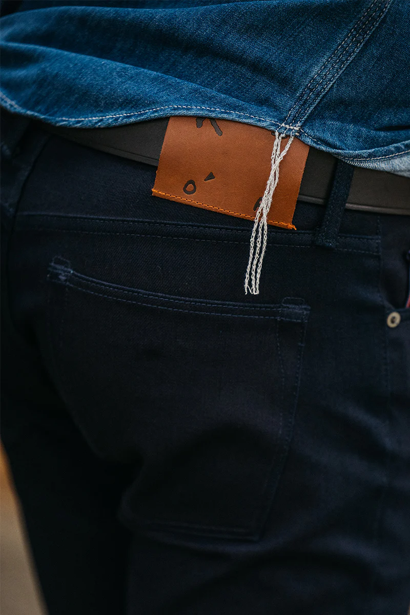 The Pen Slim - Indigo Black Raw 10.5oz Selvedge - Image 7