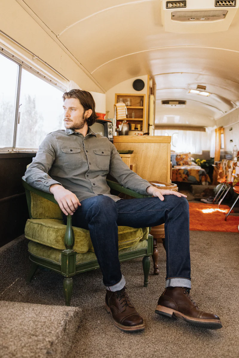 The Pen Slim - Indigo Raw 17.5oz Mammoth Selvedge - Image 2