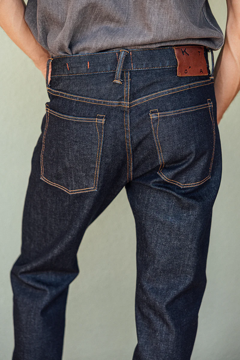 The Hammer Straight- Indigo One Wash 10.5oz Selvedge - Image 4