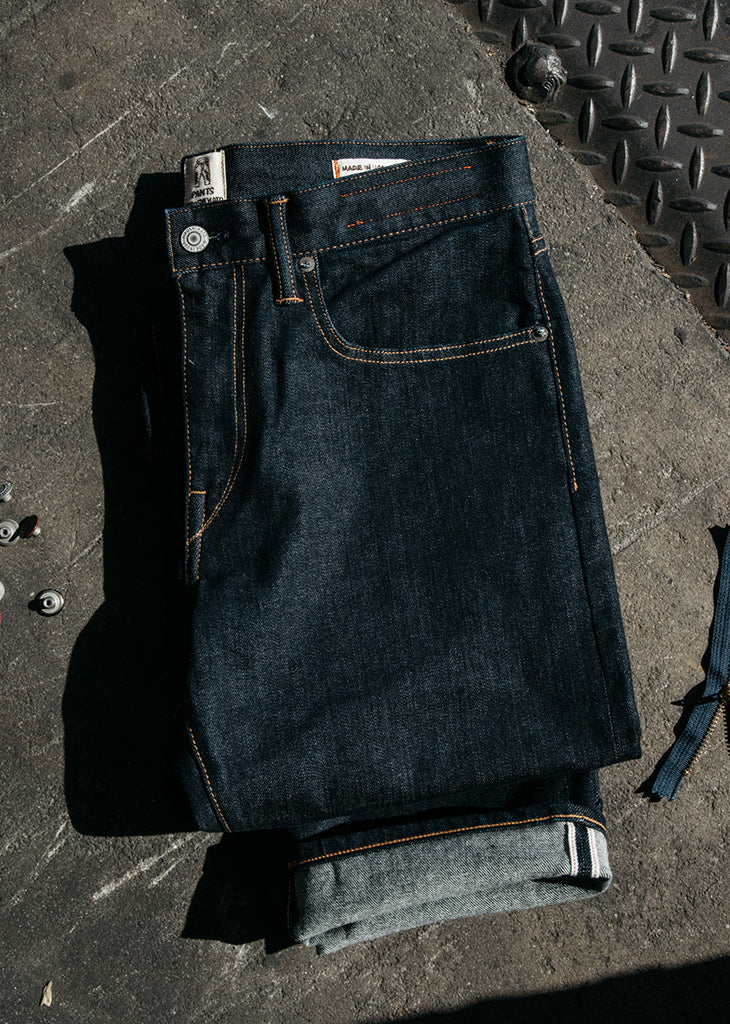 The Hammer Straight- Indigo One Wash 10.5oz Selvedge - Image 5