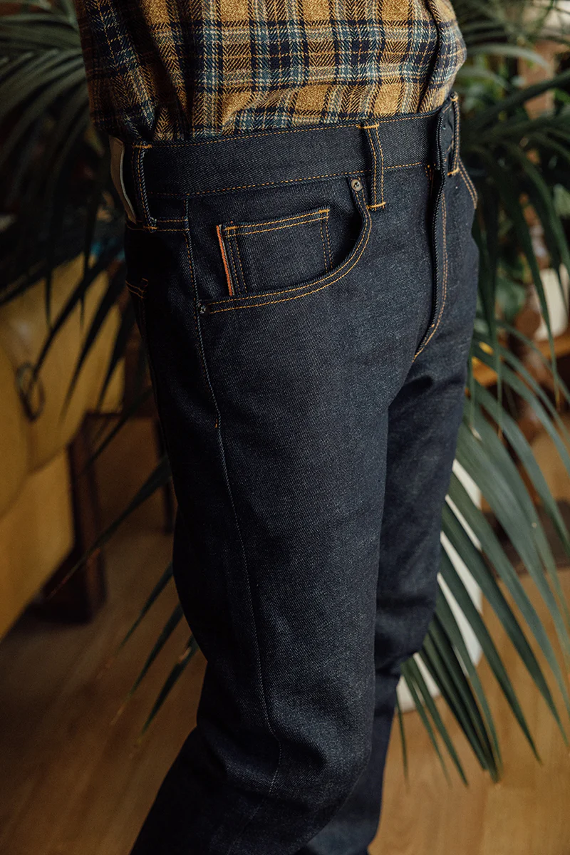 The Scissors Slim Tapered - Indigo Raw 14oz Selvedge - Image 5