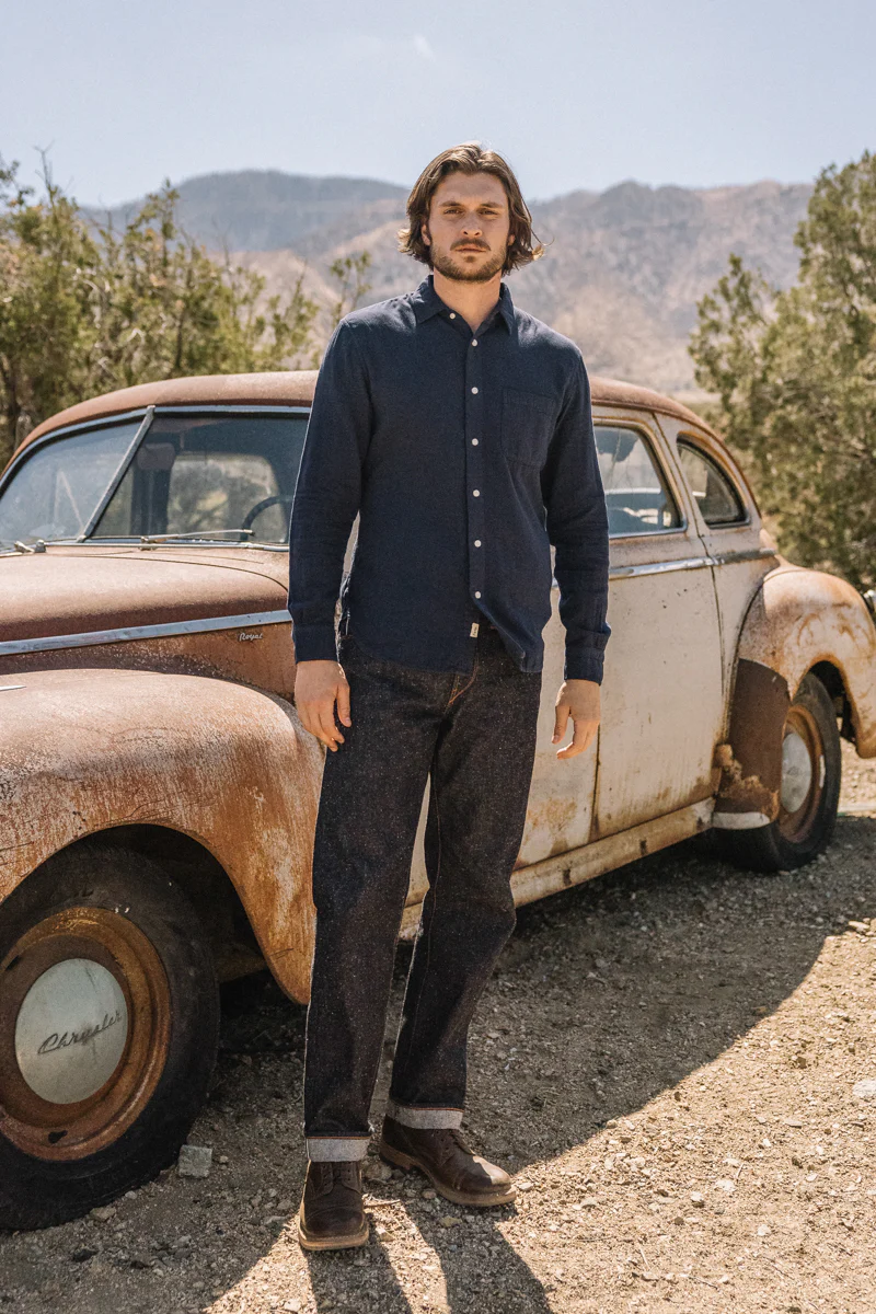 The Barrel Classic Straight Old Nep - Indigo Raw 13.5oz Selvedge - Image 4