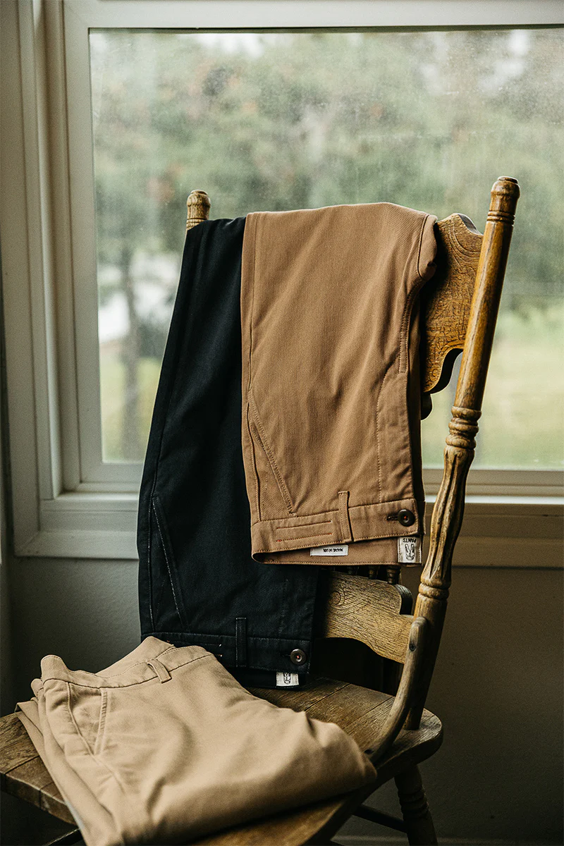 The Pipe Straight DenitĀ® Chino - Charcoal - Image 5