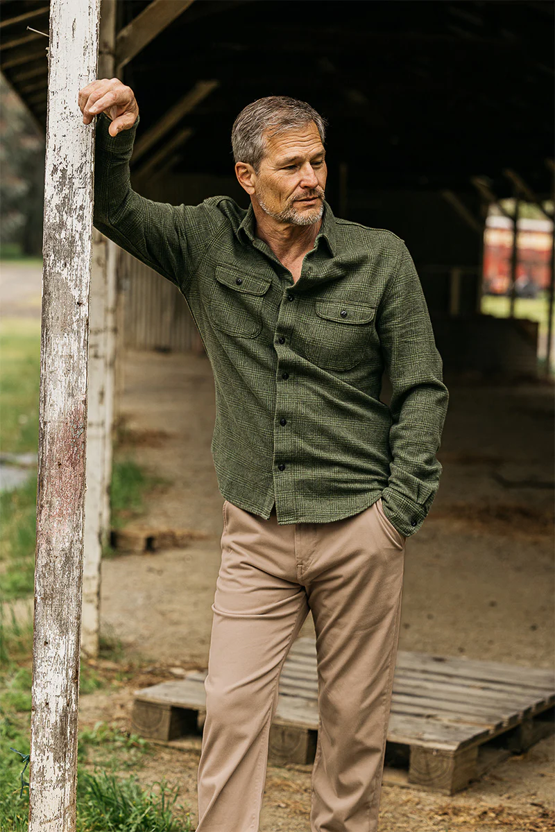 The Pipe Straight Denit® Chino - Sand Beige - Image 6