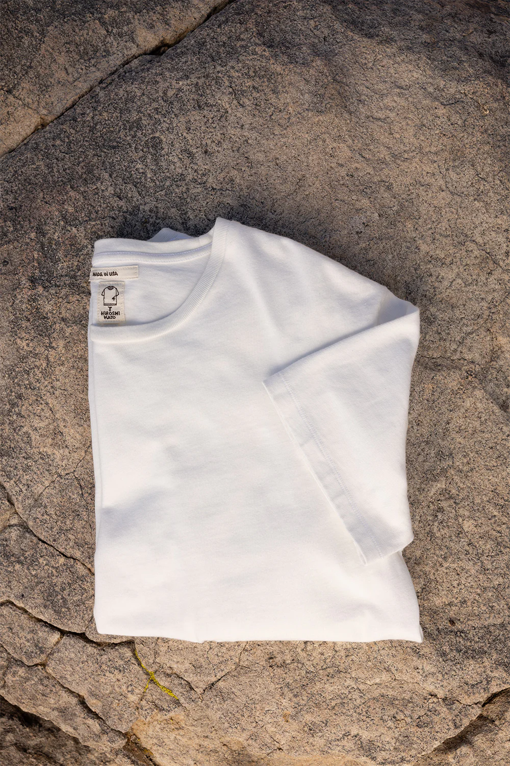 The Stamp 9oz Heavy Tee Organic Cotton - Shell - Image 2