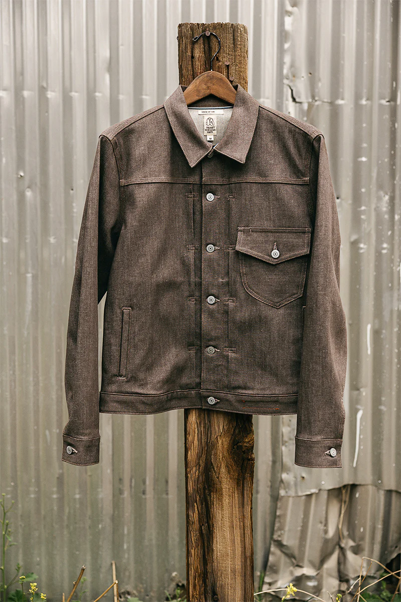 The Blade - Brown Raw 10.5oz Selvedge - Image 5