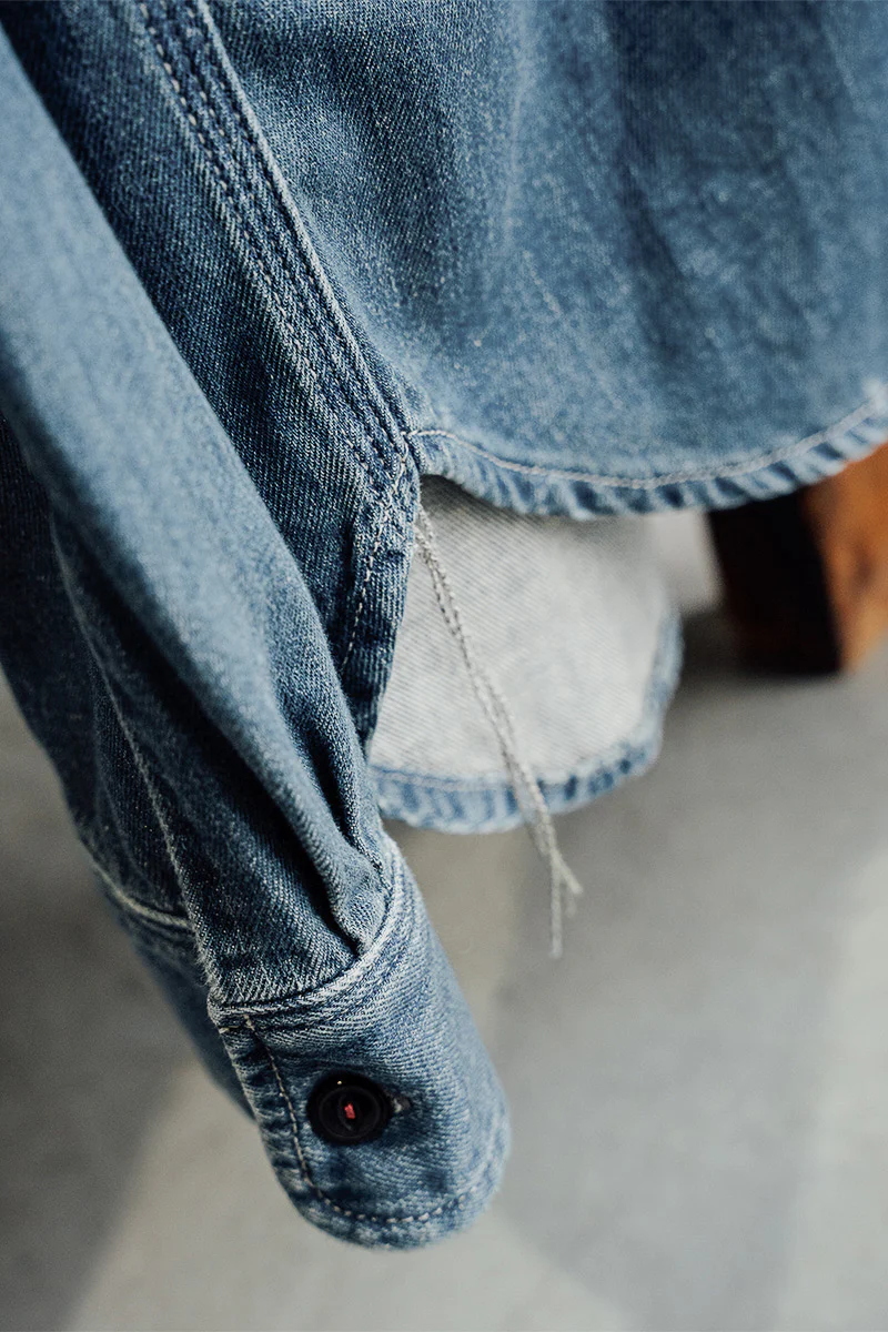 The Brace Shirt 7oz Denim - Craig - Image 5