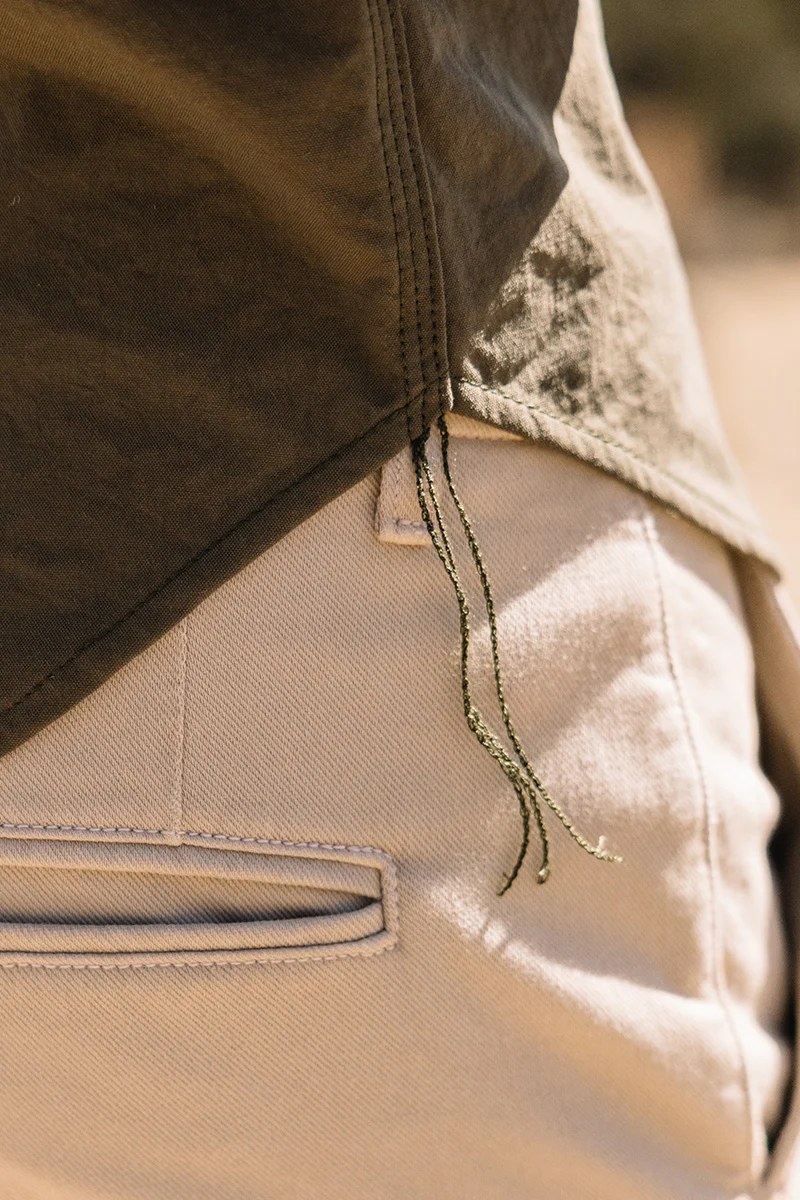 The Brace Shirt Oxford Water Repellent - Military Green - Image 5